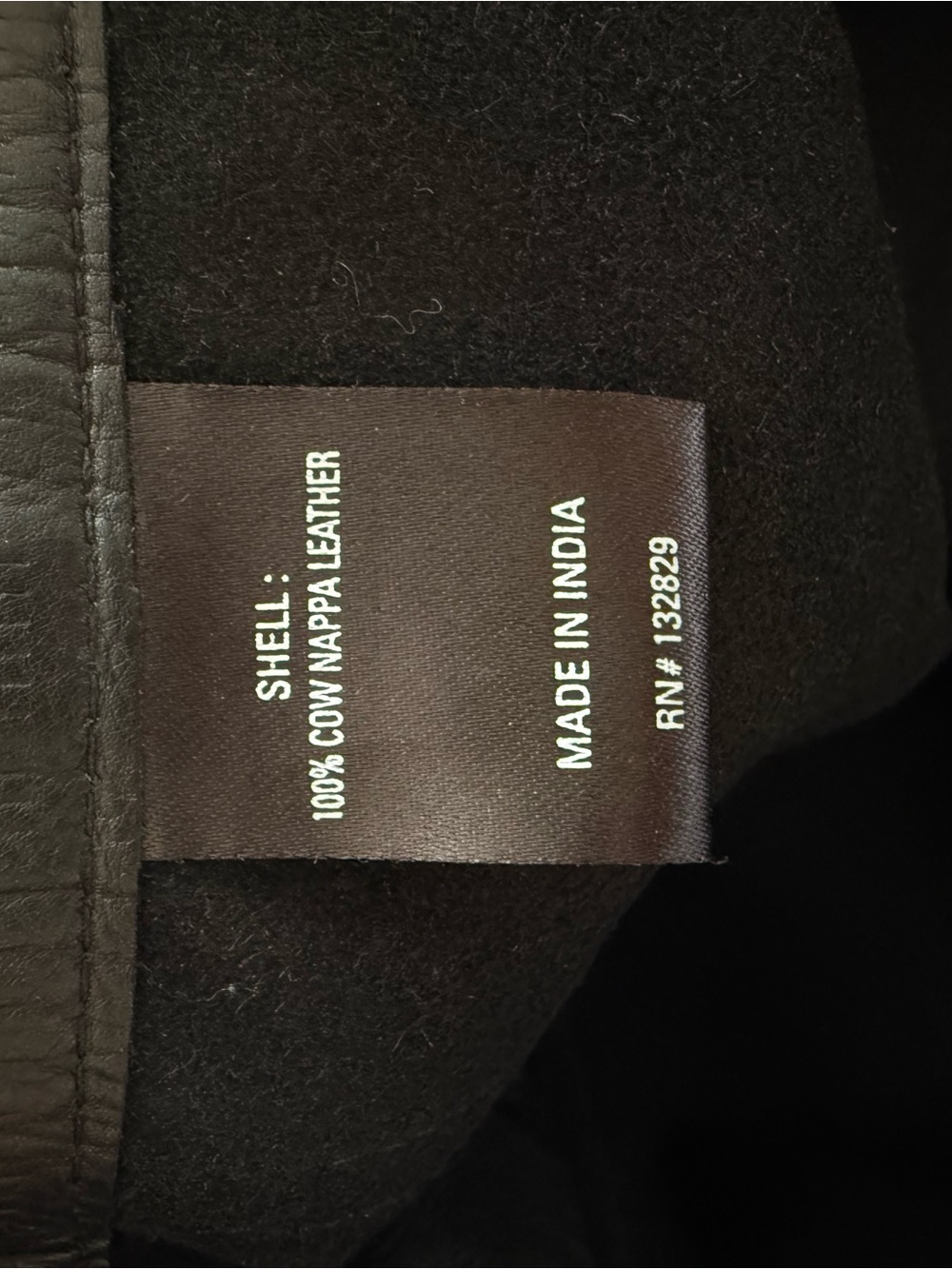 GRLFRND Black Leather Cargo Trousers - Picture 8 of 8